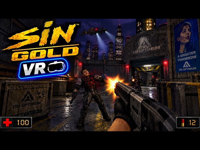 SiN Gold VR Mod w. 6DOF Motion Controls + Download (PCVR)