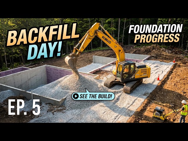Backfilling the Foundation (House Build Ep. 5)