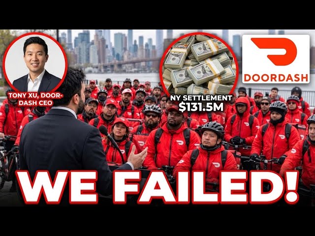 🚨DoorDash Responds To $131M Settlement Paying Over 260,000 Dashers 