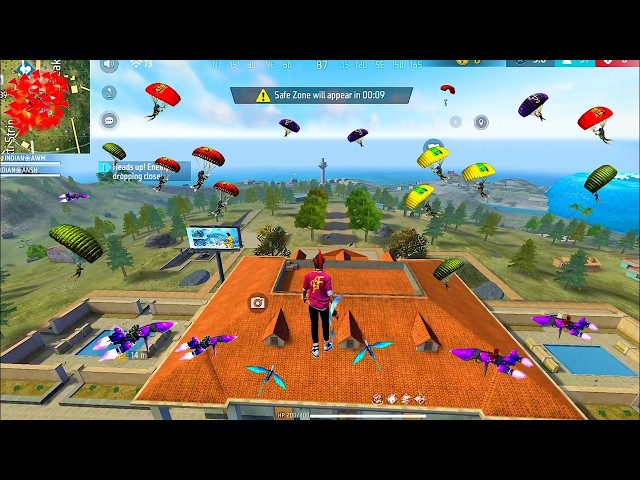 JIRAIYA💪99% Headshot Rate🎯40 Kill⚡| Solo Vs Squad 🪂[ Full Gameplay ] intel i7💻Freefire