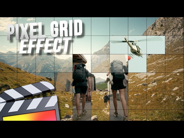 PIXEL GRID EFFECT TUTORIAL FINAL CUT PRO