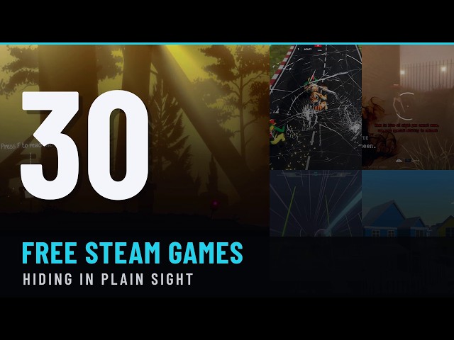 30 Free Steam Games Hiding In Plain Sight