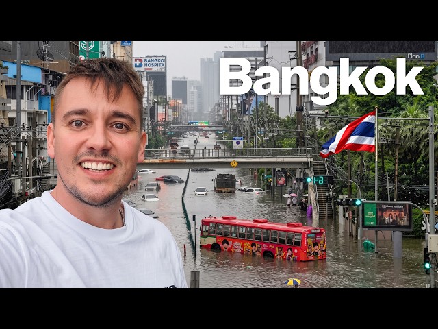 I Just Arrived in Bangkok… and It’s COMPLETELY FLOODED 🇹🇭