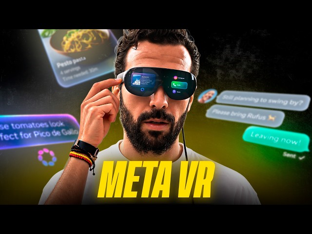 We Tested the Meta VR Glasses: The Vision Pro Apple Should Have Released
