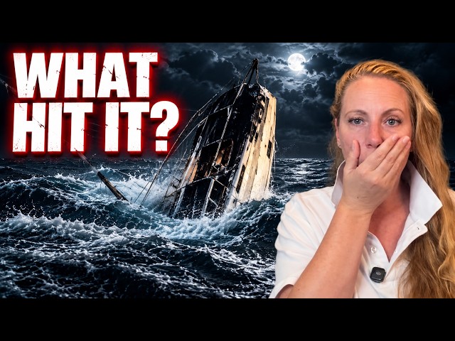 LOUD THUD! Then the Water Turned Brown ! Australian Yacht Sinks Near New Zealand