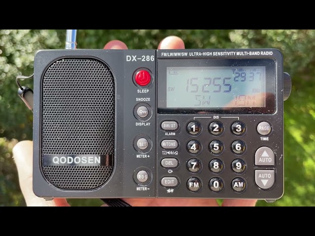 Adventist World Radio / 15255 kHz - Shortwave Reception (12780 km Signal !!!)