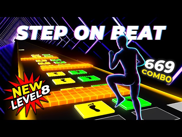 STEP ON BEAT #8 | Interactive Immersive Warm Up | Full Body Cardio Workout (No Equipment)