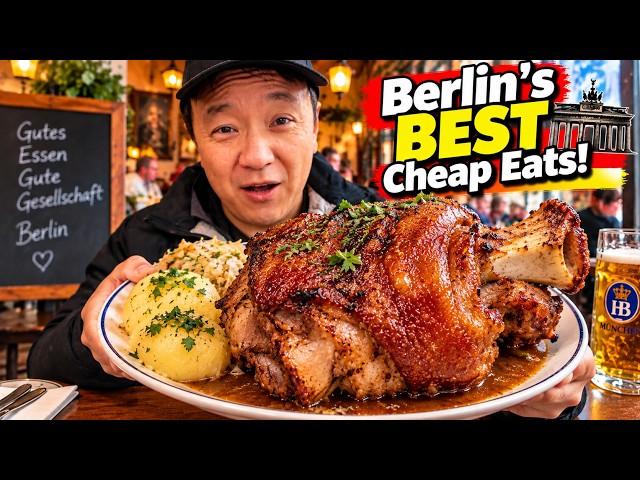 You NEED to Eat This! Top 10 Must Try CHEAP EATS in Berlin Germany