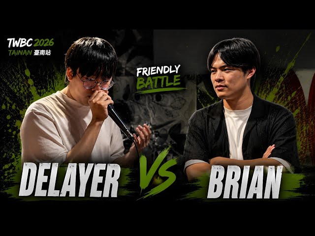 DELAYER vs BRIAN | Judge Showcase | TWBC2026 臺南站 | 臺灣 BEATBOX 公開賽