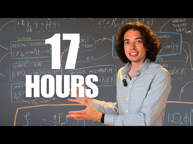 Particle Physics in 17 Hours