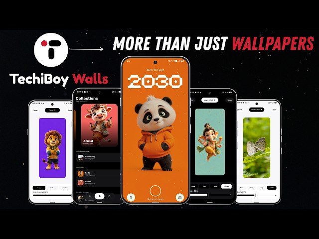 I Made My Own Wallpaper App - TechiBoy Walls ! 🚀