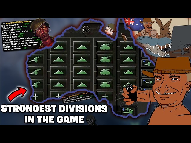 Building the Strongest Divisions Possible in the Game