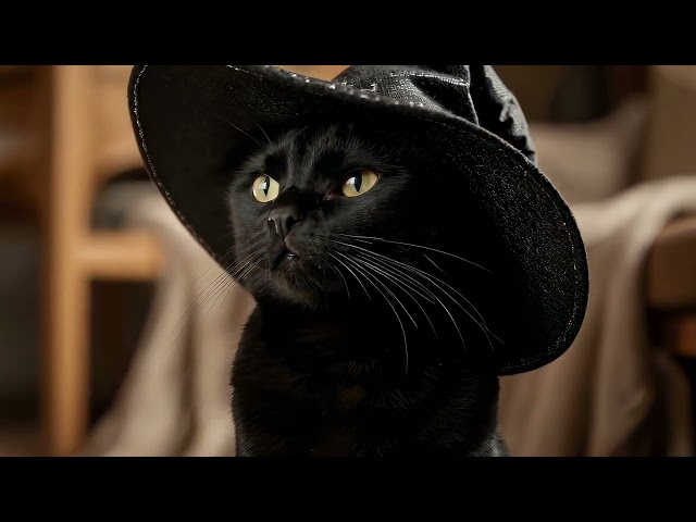 Witch Hat VJ Loop | Halloween Visuals for DJ Sets and LED Walls