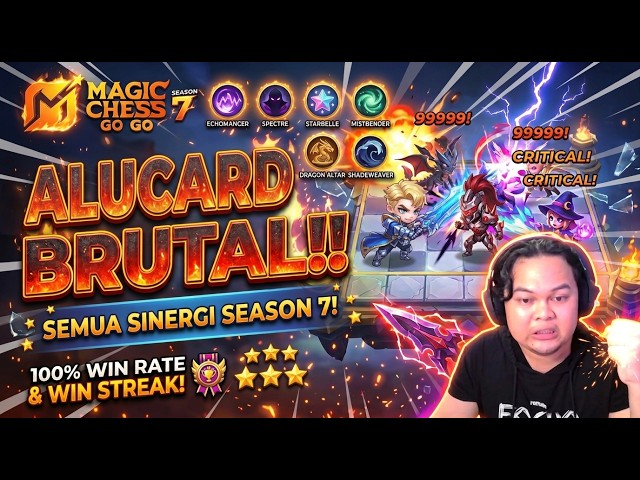 [LIVE 🔴]  alucard Winstreak di Update Terbaru Season 7? #MagicChessGoGo #MCGGIDCreators #MCGGIDS6