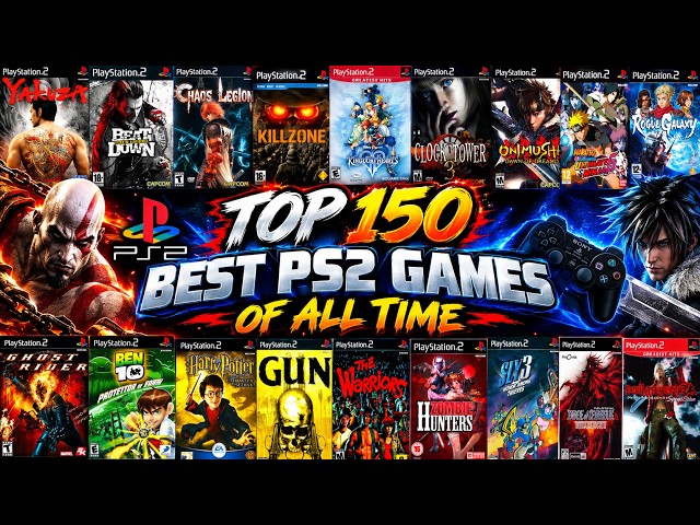 TOP 150 Best PS2 Games of All Time  | Best PS2 Games for Android