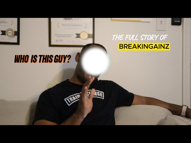 The Gainz Lab EP. 1 🧪 | Who Is BreakinGainz? My Fitness Journey & Background