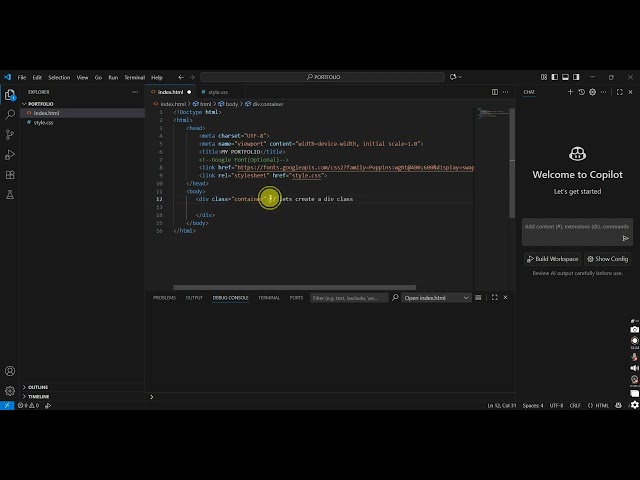 Website Making |MY PORTFOLIO WEBSITE 1| HTML, CSS AND JAVASCRIPT 