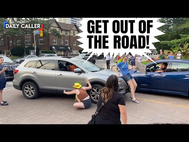 When Cars Don't Stop For Protesters