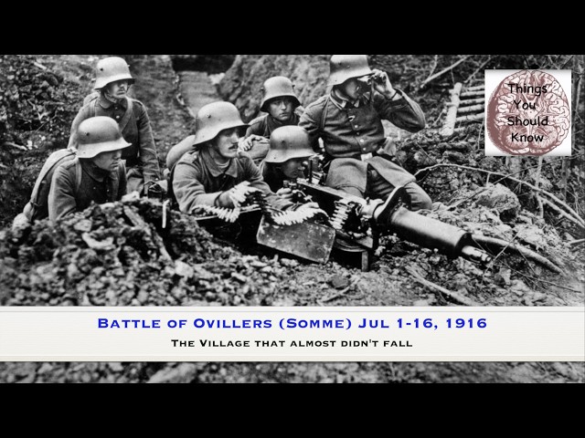 1916-17F — Battle of Ovillers