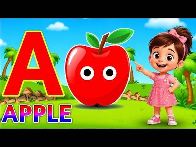 A for Apple | abcd song for kids | Phonics song | 1 to 100 counting| abc song |
