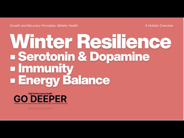 Seasonal Health Optimization | Serotonin, Dopamine, Immunity & Energy Balance