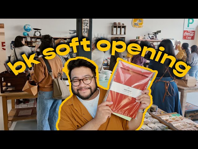 Baum-Kuchen Studio Soft Opening 📒 Vlog & Haul