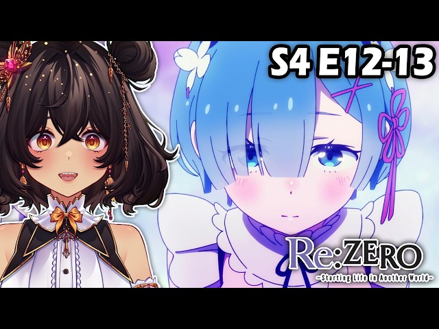 OMG REM!!!🩵 | FIRST TIME Watching RE:ZERO Season 4 Reaction Episode 12 & 13