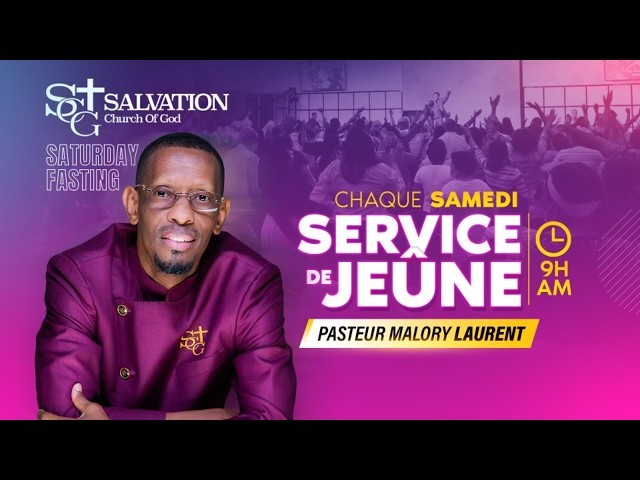 Service de Jeune| 10/03/2026 | Salvation Church of God | Pasteur Malory Laurent