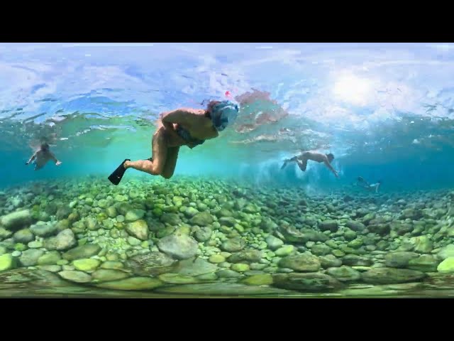 See What the Mediterranean Hides Below Its Blue Surface | Underwater 360° 8K