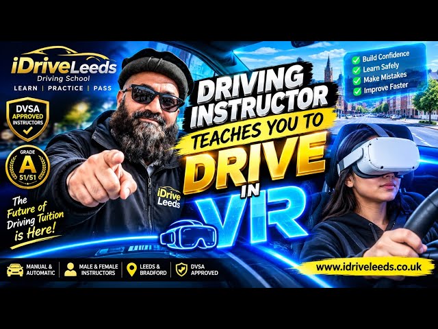 Driving Instructor Teaches You to Drive in Virtual Reality! 😱🚗 | UK Driving Lesson