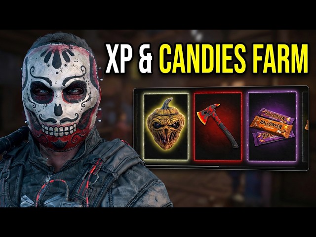 Best Baka XP & Candies Farm For The Halloween Event in Dying Light 2!!!