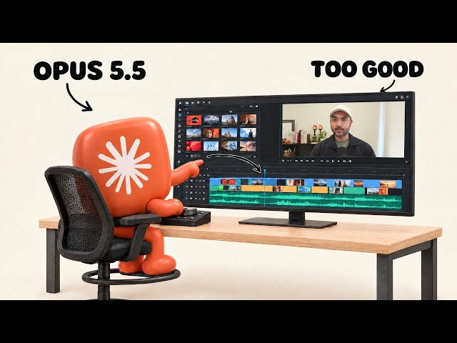Opus 5.5 Video Editing is Unbelievably Good (master it in 12 mins)