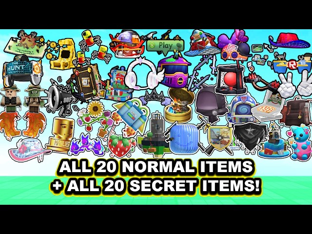 How To GET ALL 20 SECRET and 20 NORMAL ITEMS + BADGES | The Hunt: Roblox 20 [EVENT]