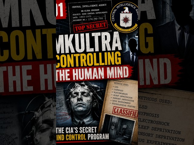 MKUltra: The CIA Tried to Control the Human Mind 🧠