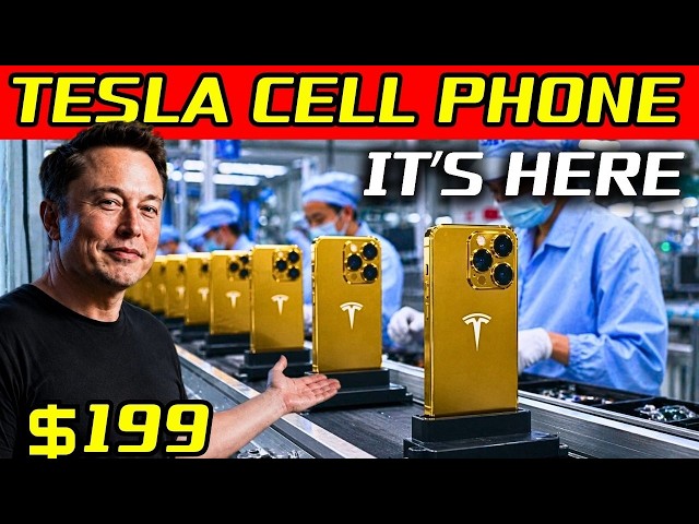 NEW Tesla Cell Phone  Pi Phone  Neuralink + Starlink vs Apple’s $2,000 Foldable