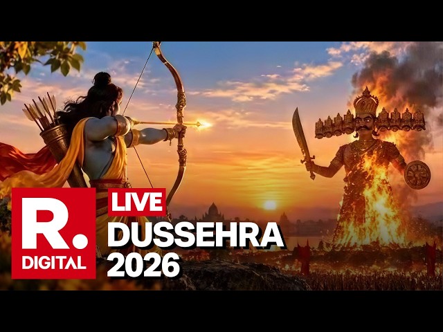 Dussehra 2026 LIVE: Vijayadashami Celebrations Across India | Ravan Dahan Live Visuals