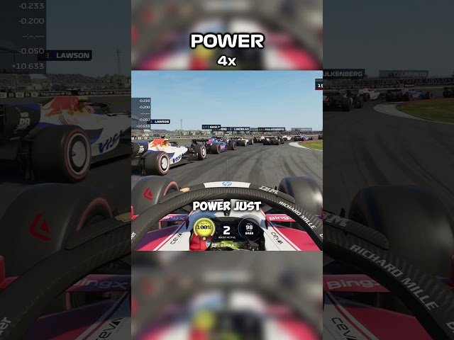 Silverstone, But Every Corner My Power Doubles #f1