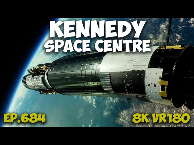 Kennedy Space Center: Gateway to the Stars ep.684 Part 13 #8k #vr180 #3d #nasa #space #history #fl