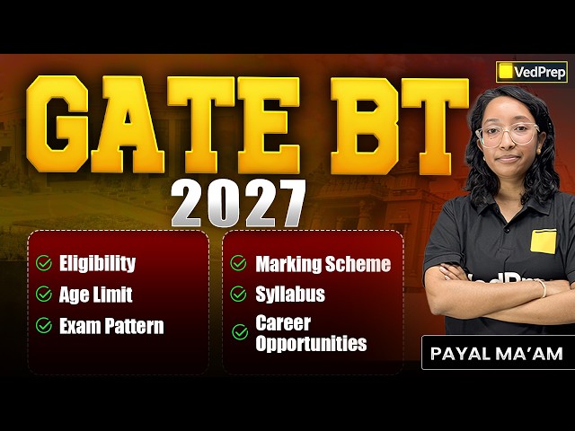 GATE Biotechnology 2027 | Eligibility, Age Limit, Exam Pattern, Syllabus & Career | Complete Guide