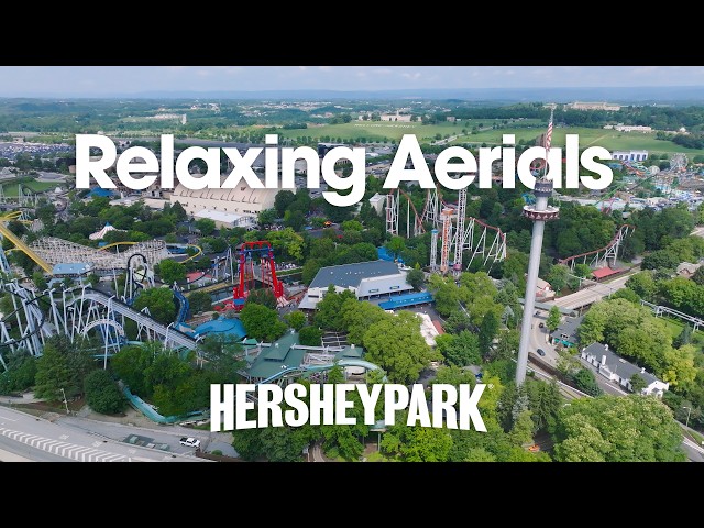 Hersheypark Summer From Above | Official Aerial POV (4K)