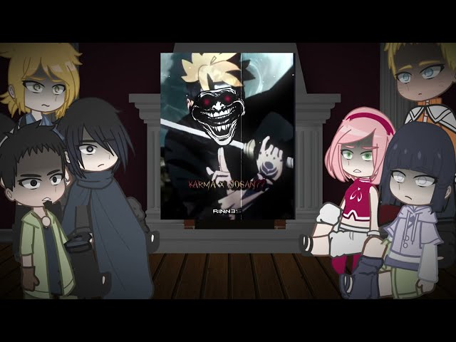 Past Generation React To The Two Blue Vortex|Boruto[ENG\RU]