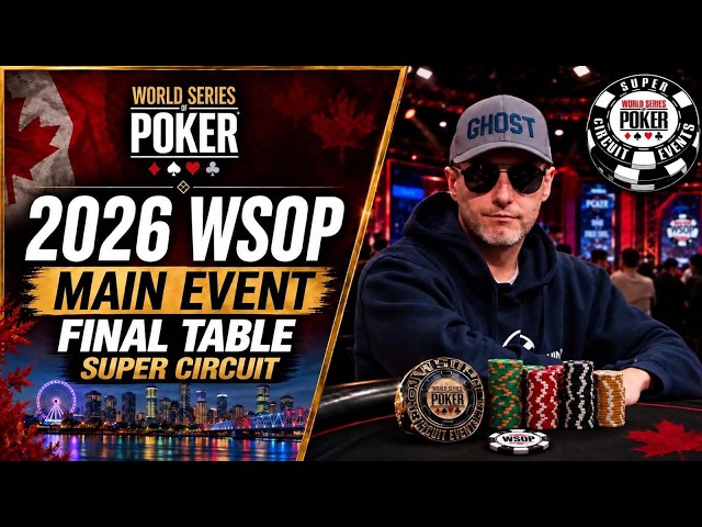 WSOP Super Circuit Canada Main Event $5K - FINAL TABLE