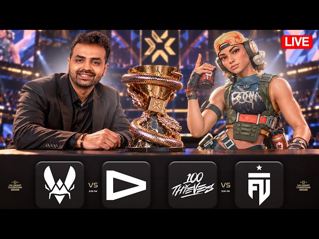 LOUD vs. VIT | 100T Vs FUT — VALORANT Champions Shanghai — Group Stage  #vctwatchparty