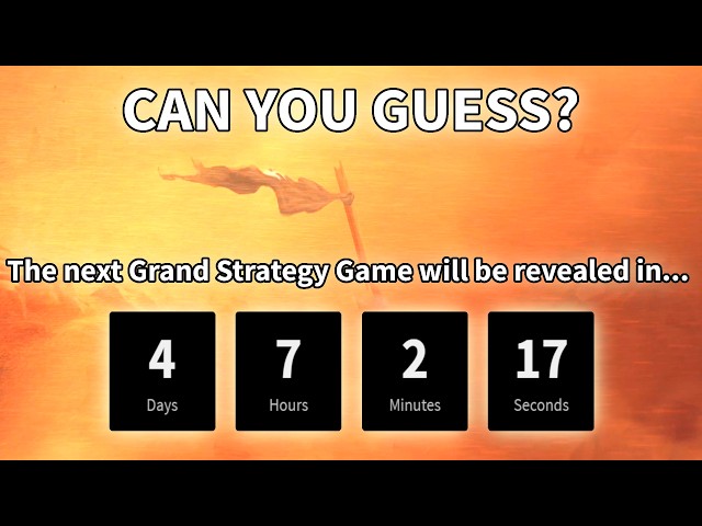 We Are Getting a NEW PARADOX GAME in 4 DAYS!