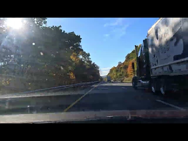 Driving from White Haven to Lewisburg, PA (10/15/2026)