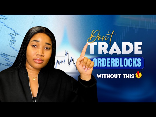 AN ORDER BLOCK ALONE IS NOT ENOUGH! 📈