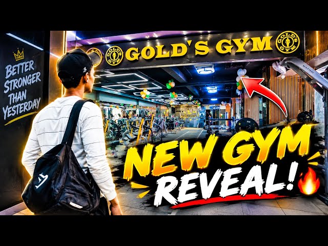 🔥 My New Gym Reveal! 💪😱 | 