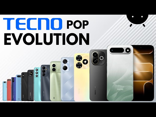 Evolution Of Tecno Pop Series 2026 | History Of Tecno 2026