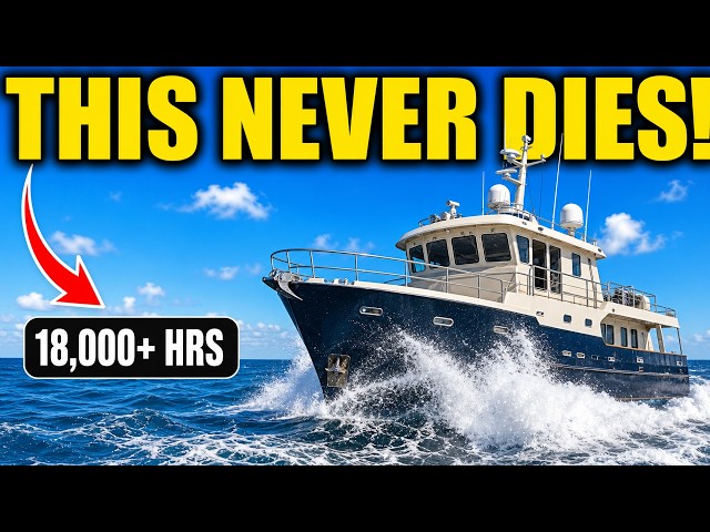 9 Trawler Yachts That NEVER Break Down — Buy Once, Drive FOREVER!