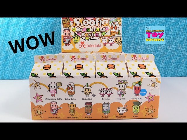 Tokidoki Moofia Breakfast Besties Series Blind Box Figure Review | PSToyReviews